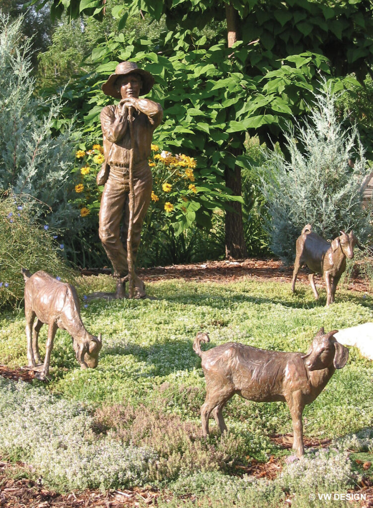 Shepherd Boy sculpture