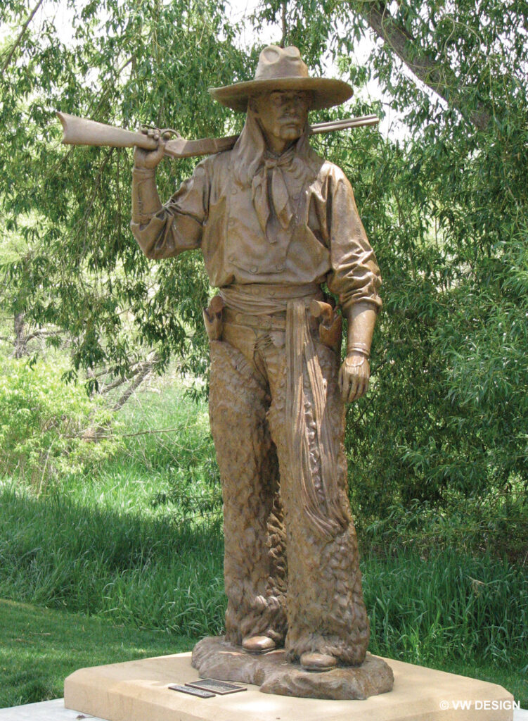 Bozeman Scout sculpture