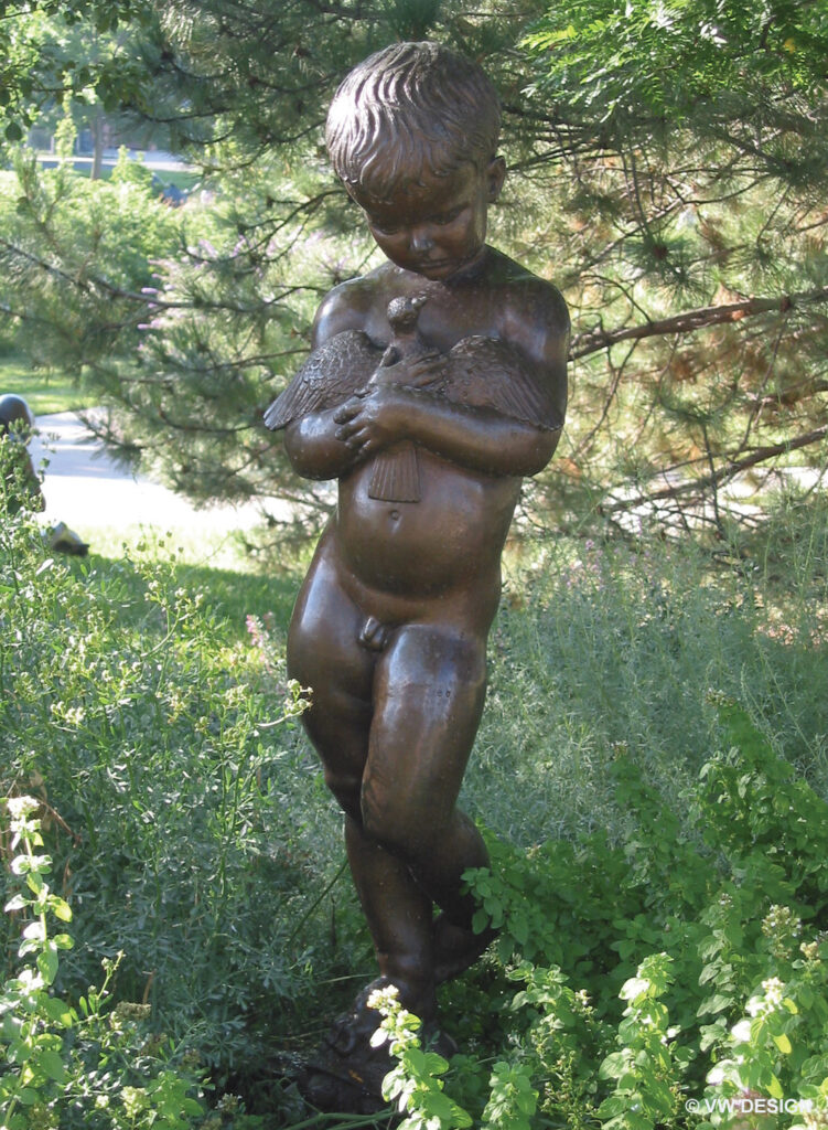 Child of Peace sculpture