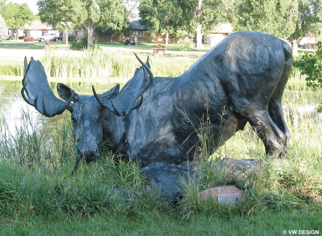 Swamp Donkey sculpture
