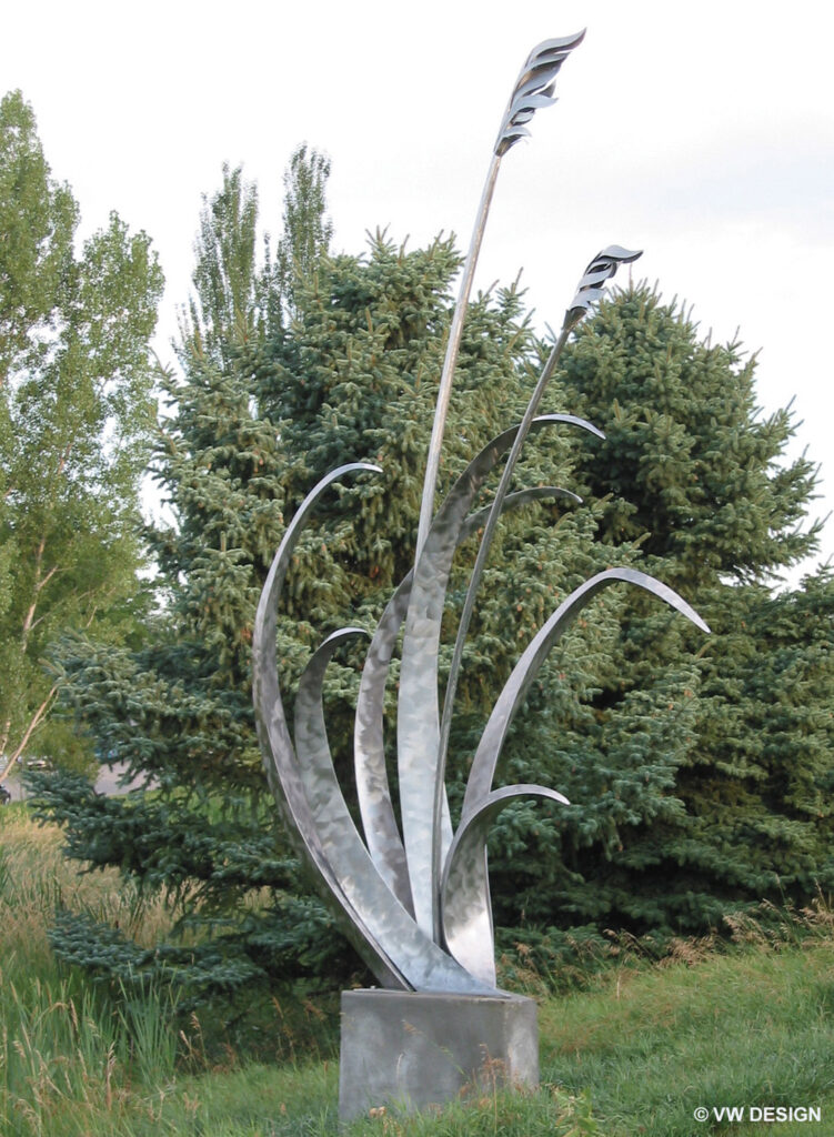 Windswept sculpture