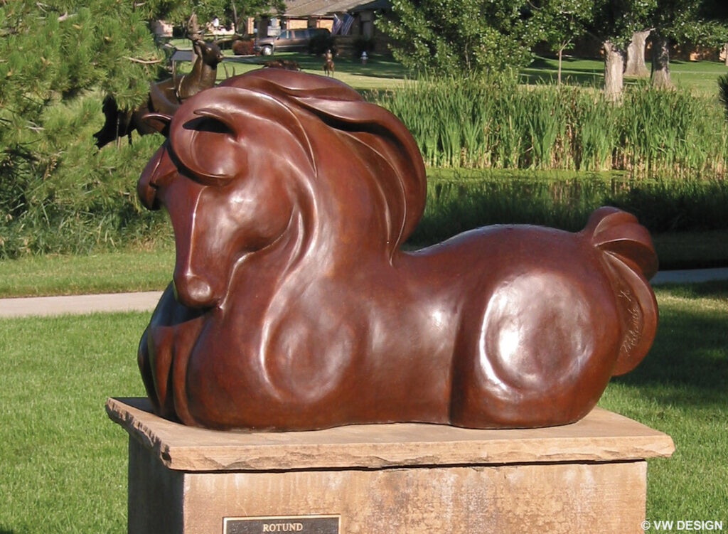 Rotund sculpture