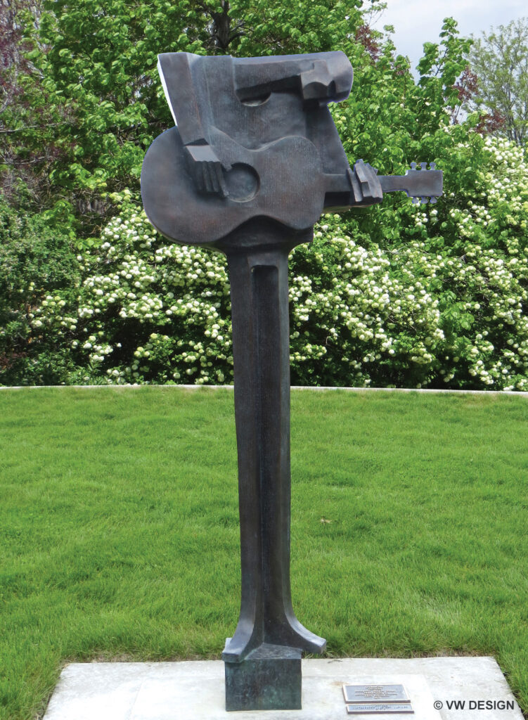 Gibson sculpture