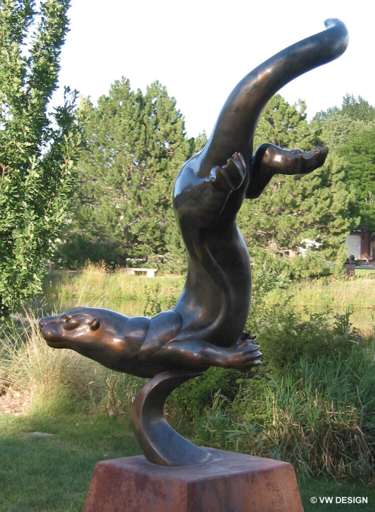 River Rapture sculpture