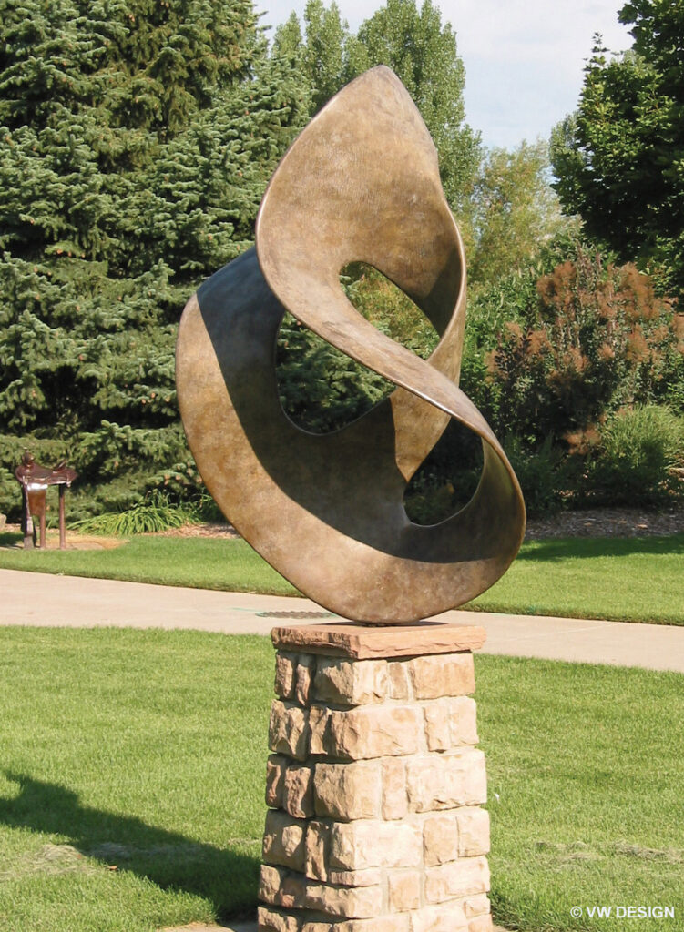 Swirl sculpture