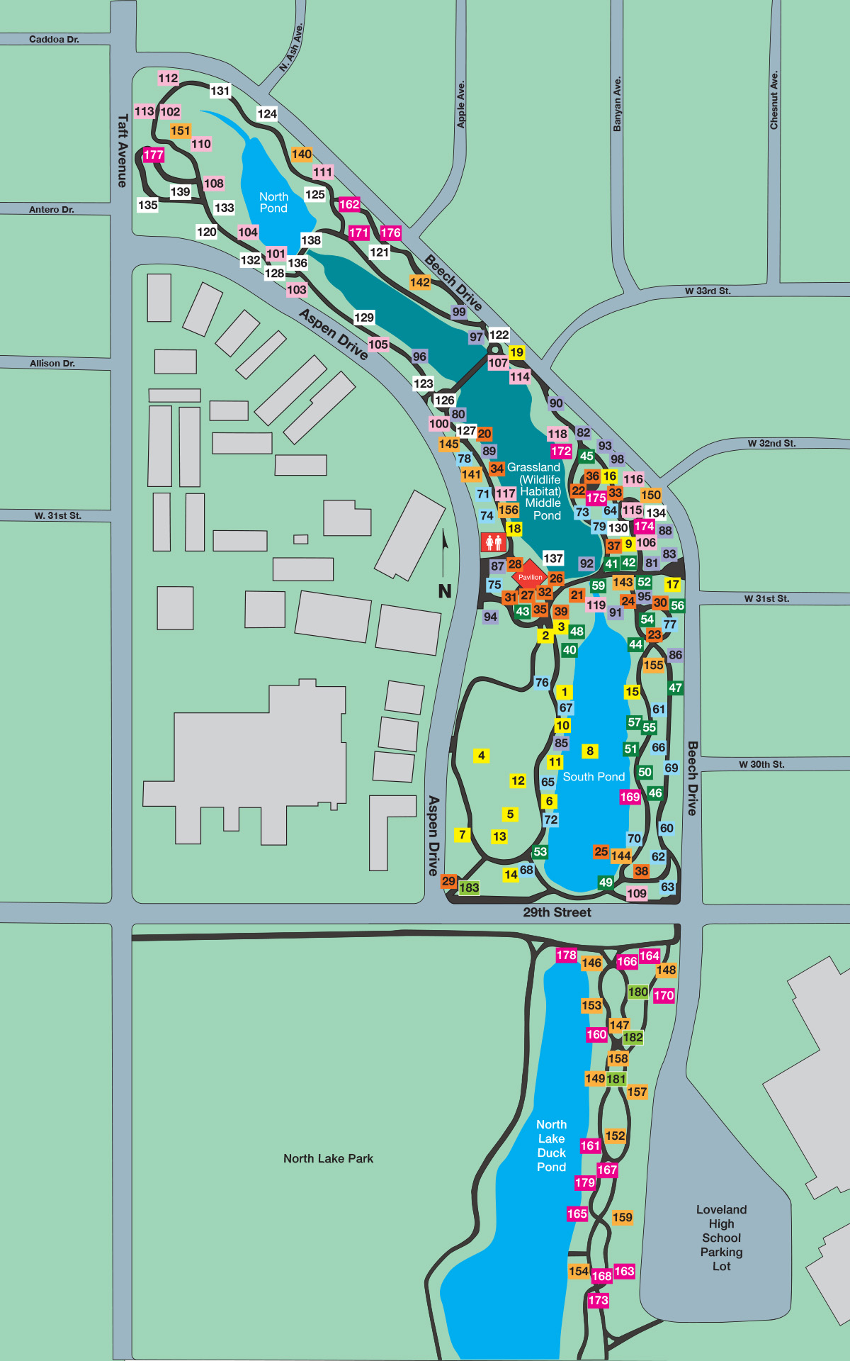 Benson Sculpture Garden Map